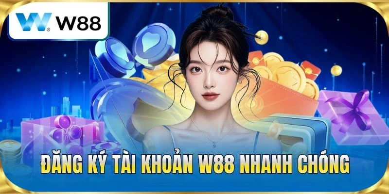 Đăng ký tài khoản W88 nhanh chóng