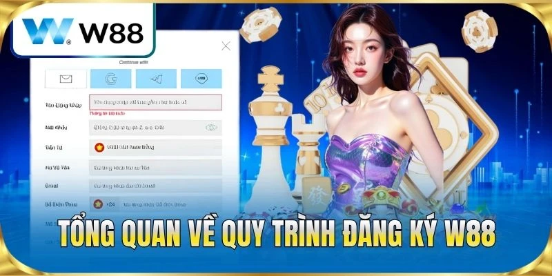 Tổng quan về quy trình đăng ký W88